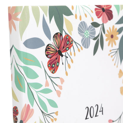 Idena Wochenkalender 2024   A5 Flower Wearth FSC-Mix