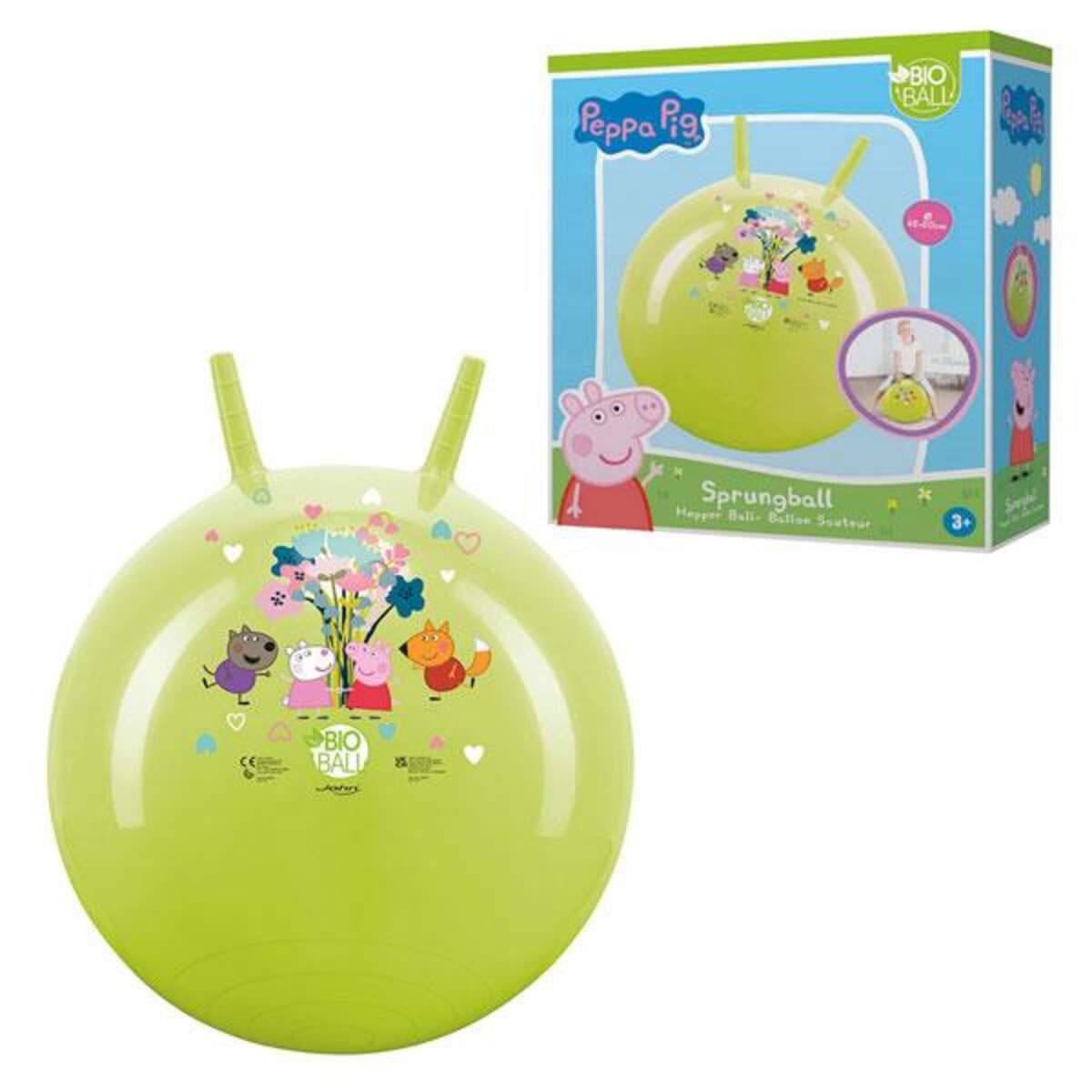 John Sprungball Peppa Pig Ø45cm Bio