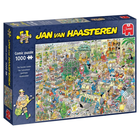 Jumbo Spiele Puzzle - Jan van Haasteren: Gartencenter, 1000 Teile