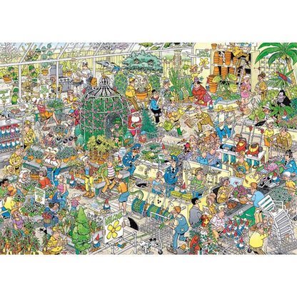 Jumbo Spiele Puzzle - Jan van Haasteren: Gartencenter, 1000 Teile