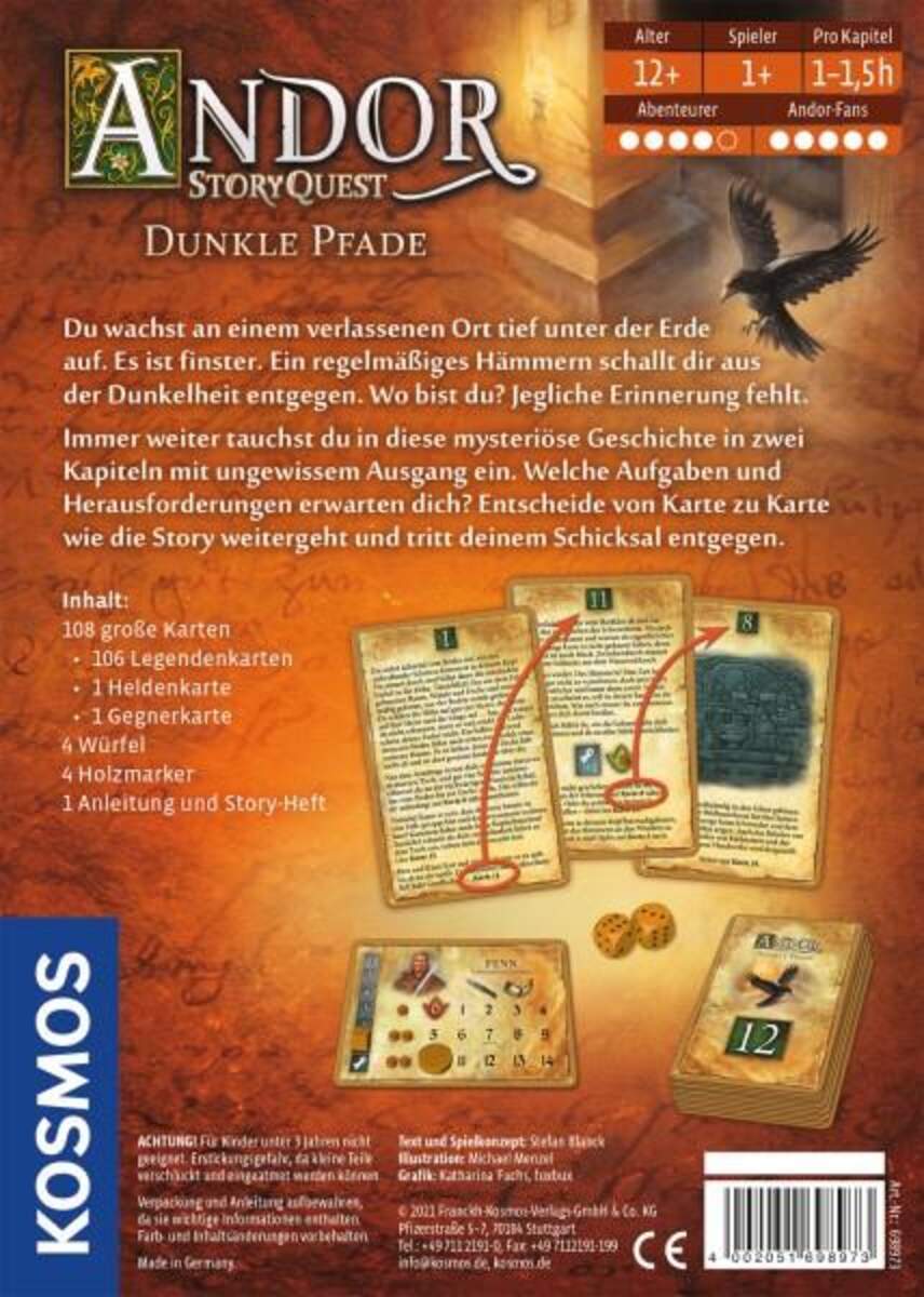 KOSMOS Andor StoryQuest - Dunkle Pfade