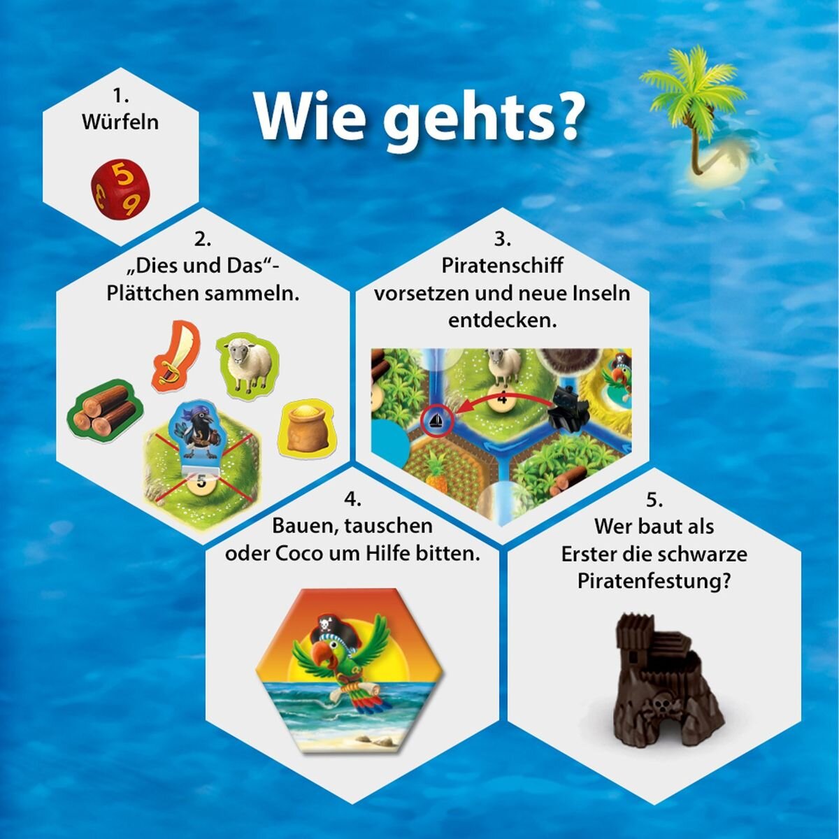 KOSMOS CATAN Junior Mitbringspiel