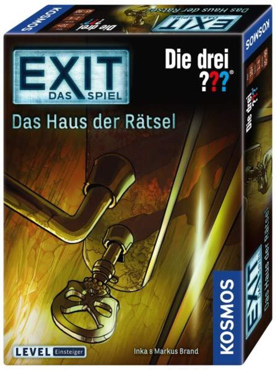 KOSMOS Exit Das Spiel Die drei ??? Das Haus der Rätsel