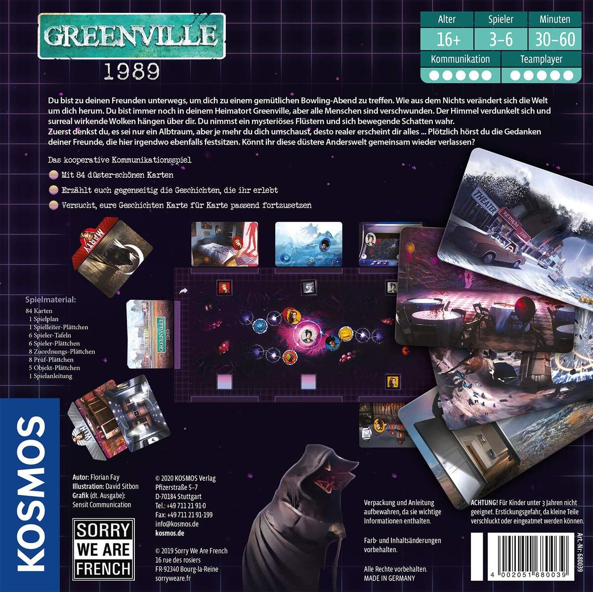 KOSMOS Greenville 1989 Das Kommunikationsspiel in der Mystery-Welt