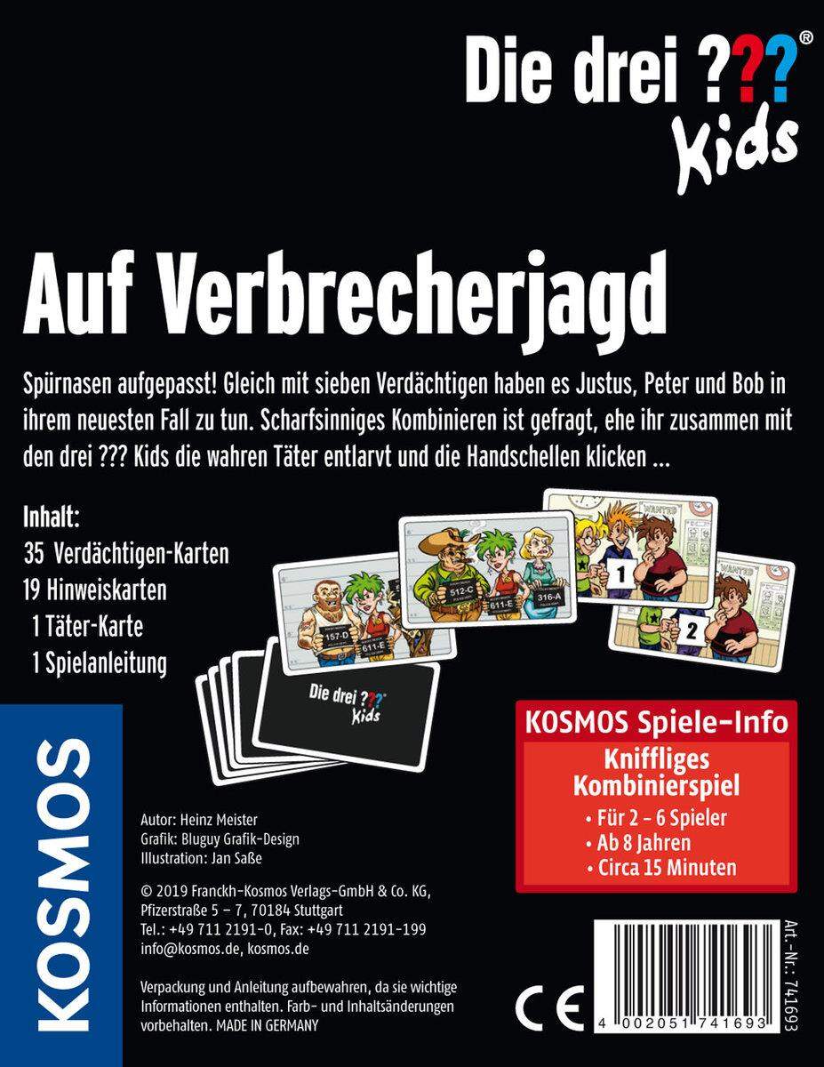 KOSMOS Kartenspiel ??? Kids Auf Verbrecherjagd