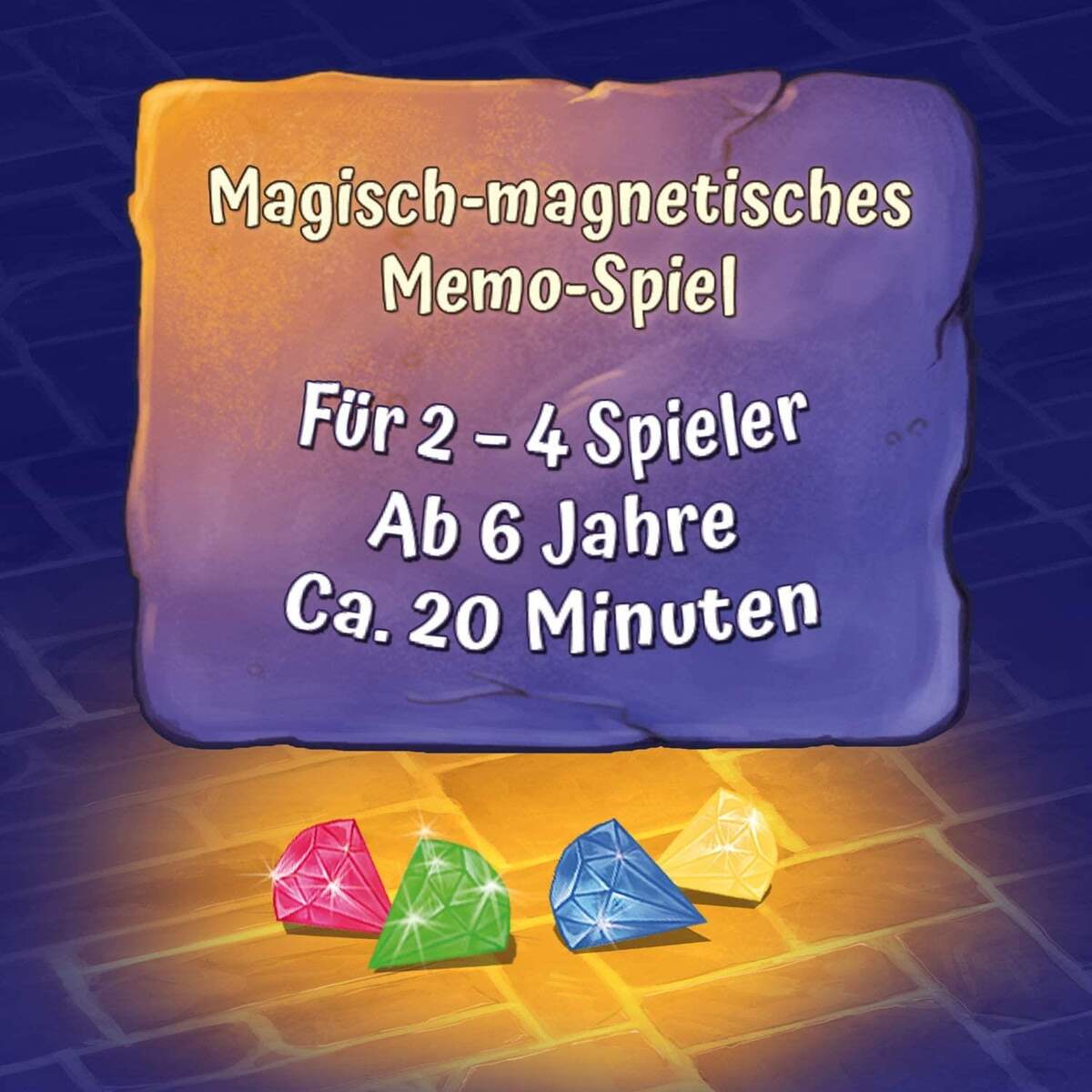 KOSMOS Raffi Raffzahn - Jagt die Juwelen. Spannendes Memo-Spiel mit magnetischer Drachen-Figur