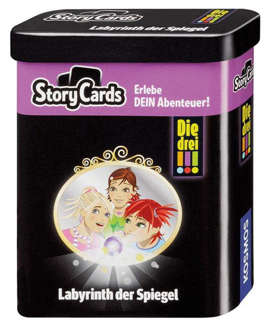 KOSMOS StoryCards Die drei !!! Labyrinth der Spiegel