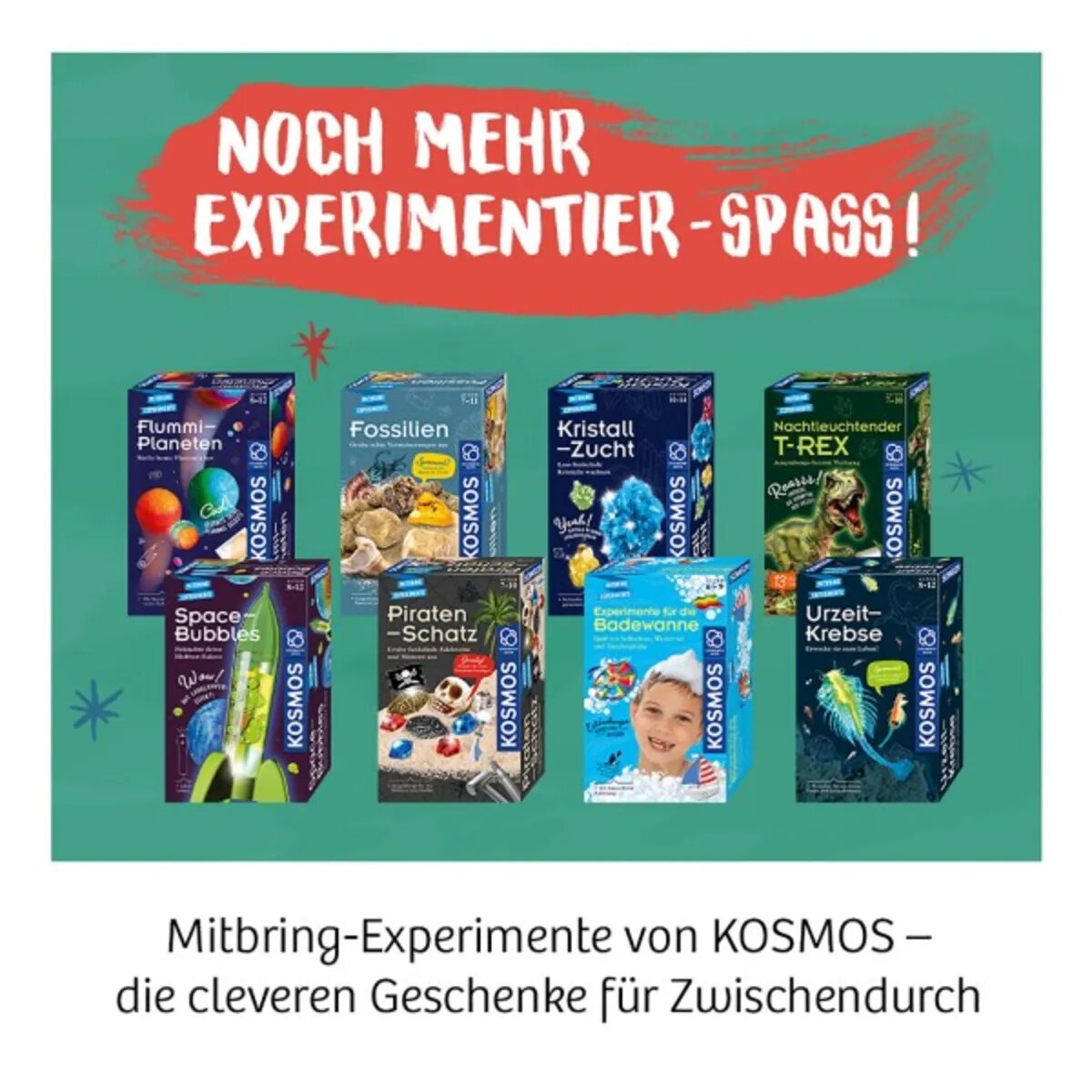 KOSMOS T-REX nachtleuchtend Ausgrabungs-Set