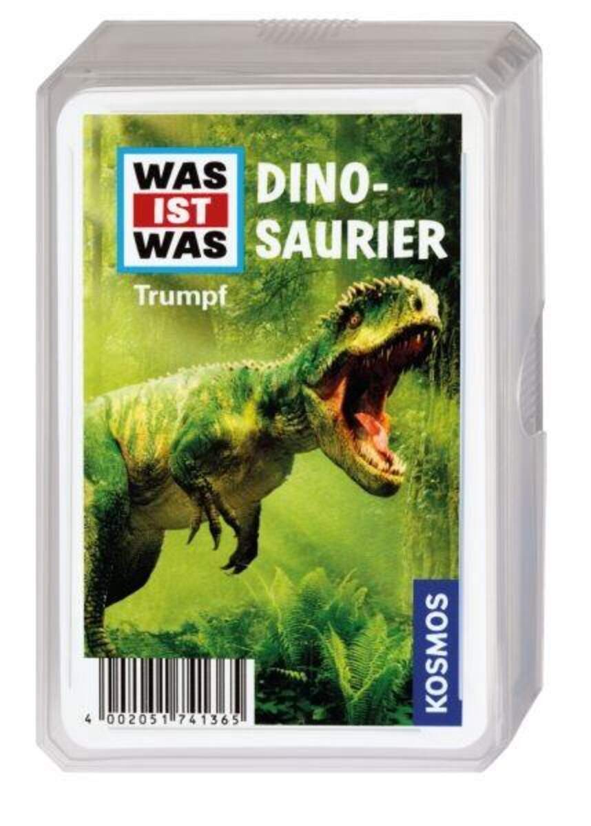 KOSMOS Was ist was? Dinosaurier Trumpfspiel