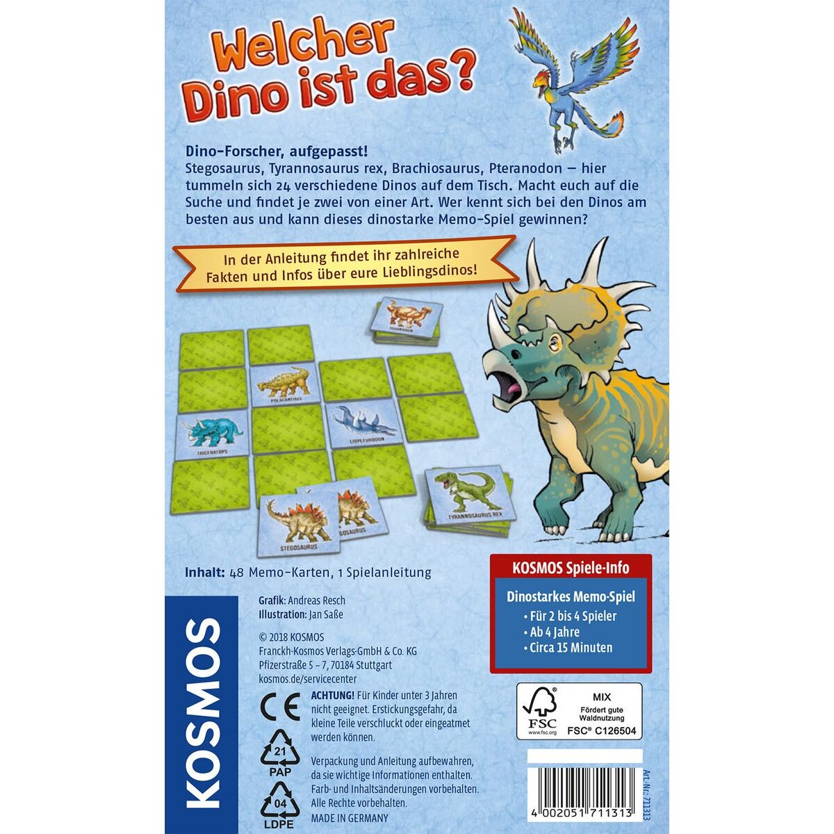 KOSMOS Welcher Dino ist das?