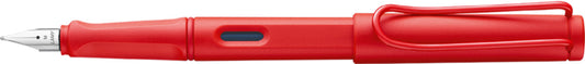 LAMY 1236367 safari Füllhalter STintenrollerawberry / rot, M