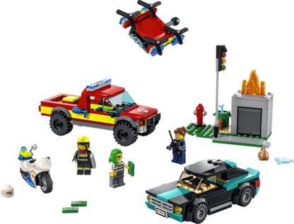 LEGO® City Fire 60319 Löscheinsatz und Verfolgungsjagd