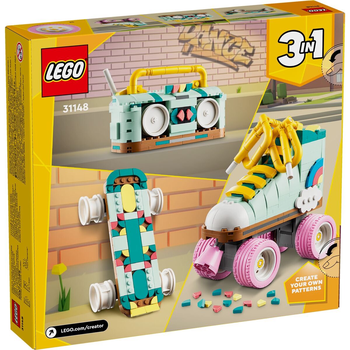 LEGO® Creator 3in1 31148 Rollschuh