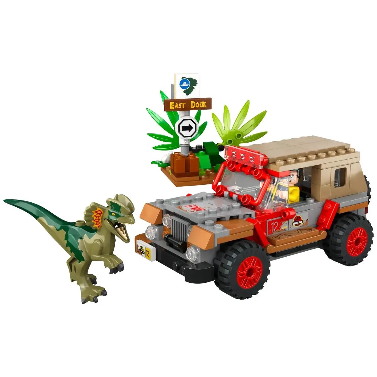 LEGO® Jurassic World™ 76958 Hinterhalt des Dilophosaurus