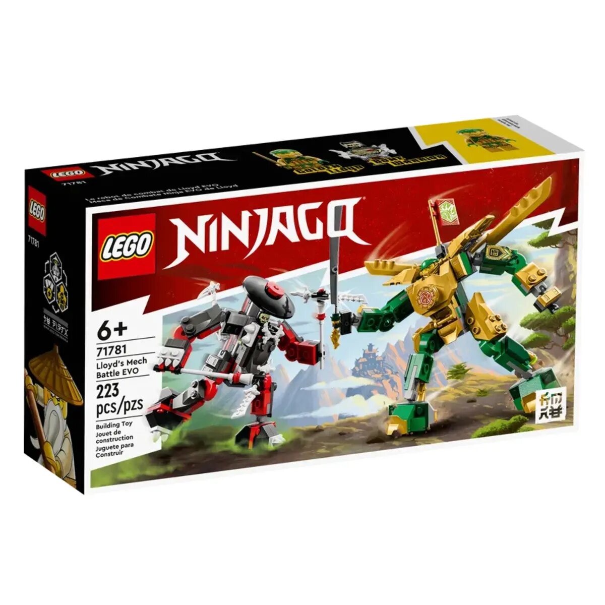 LEGO® NINJAGO® 71781 Lloyds Mech-Duell EVO