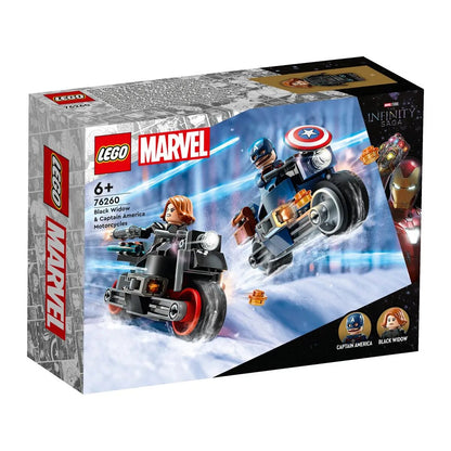 LEGO® Super Heroes Marvel 76260 Black Widows & Captain Americas Motorräder