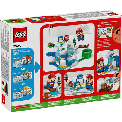 LEGO® Super Mario 71430 Schneeabenteuer mit Familie Pinguin – Erweiterungsset