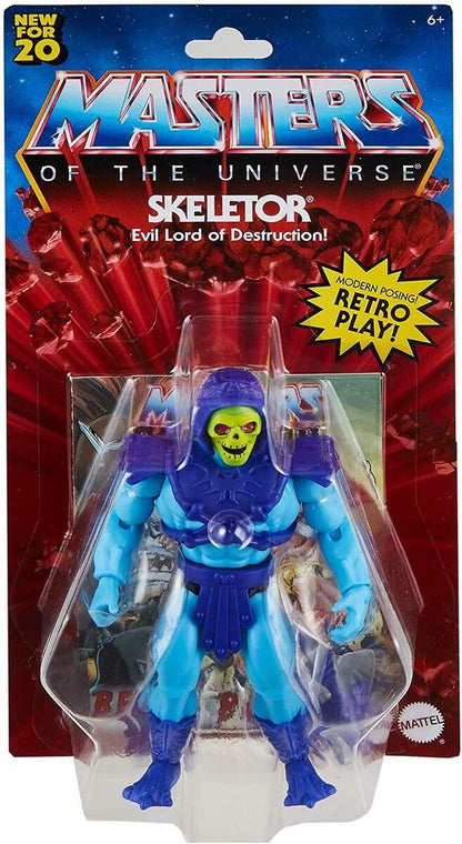 Mattel Masters of the Universe Origins Actionfigur Skeletor, 14 cm