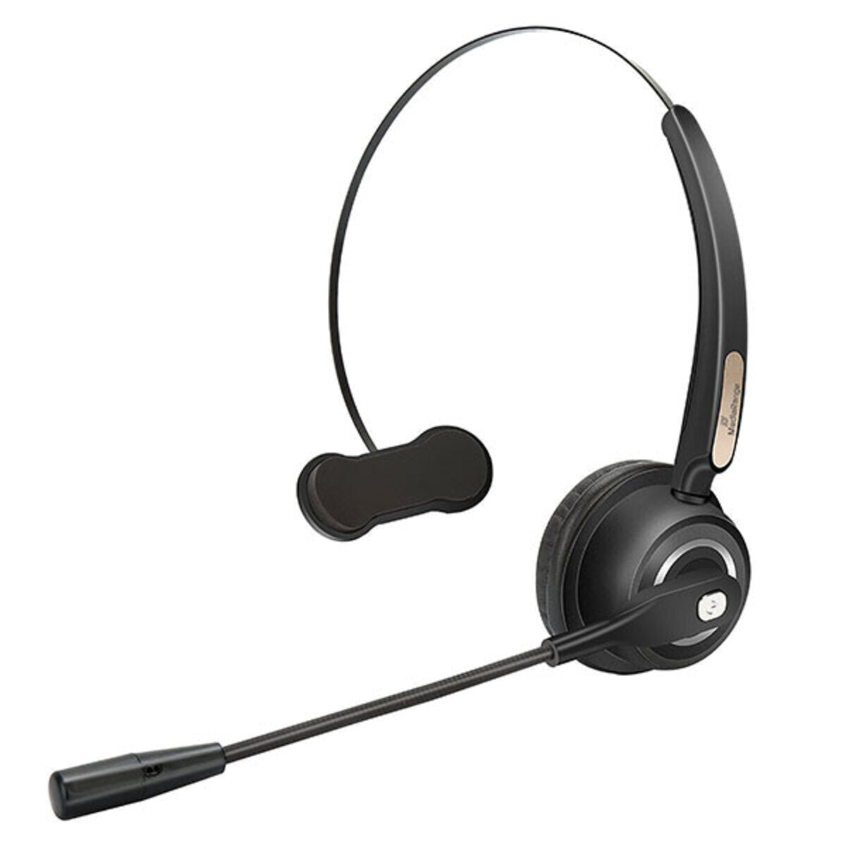 MediaRange Bloototh Headset schwarz