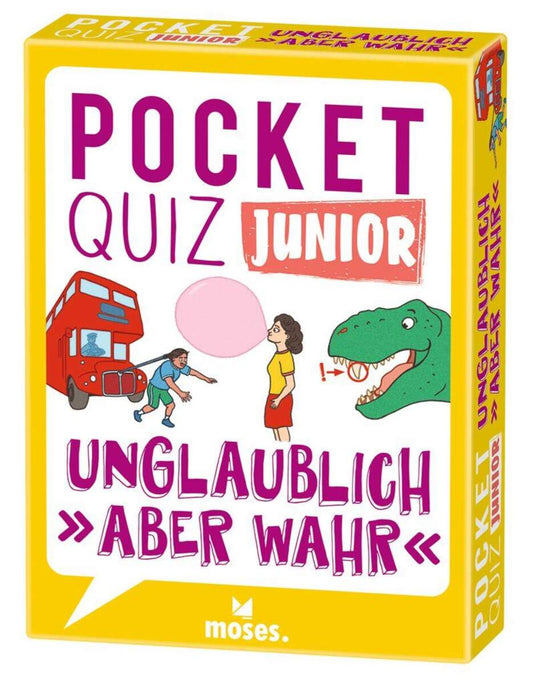 moses. Pocket Quiz junior Unglaublich, aber wahr