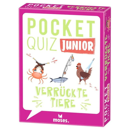 moses. Pocket Quiz junior Verrückte Tiere