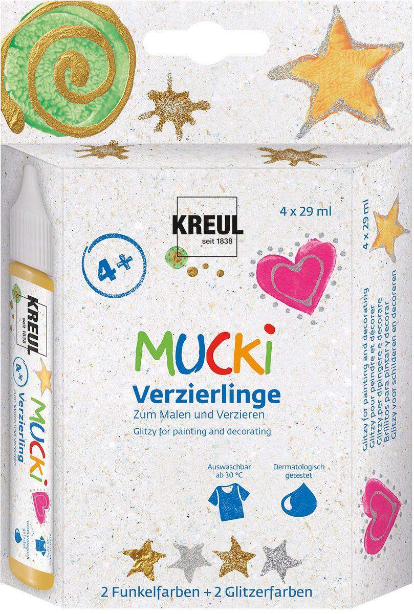 Mucki Verzierlinge, 4er Set