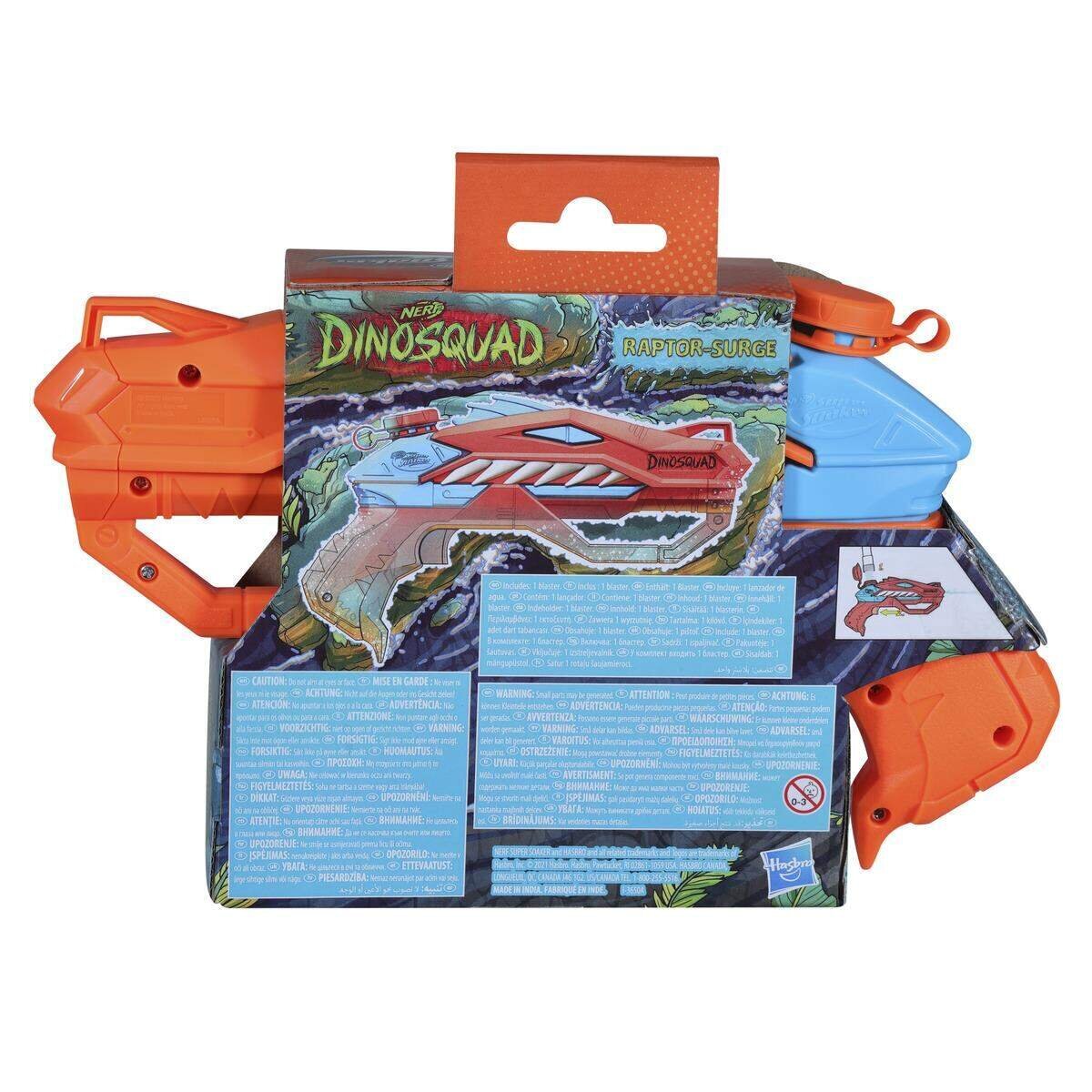 Nerf Super Soaker DinoSquad Raptor-Surge
