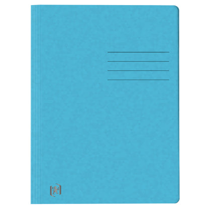 Oxford Schnellhefter TOP FILE+, A4, aus 390 g/m² karton, für ca. 200 DIN A4-Blätter, aqua