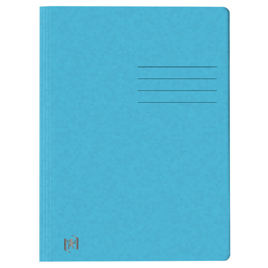 Oxford Schnellhefter TOP FILE+, A4, aus 390 g/m² karton, für ca. 200 DIN A4-Blätter, aqua