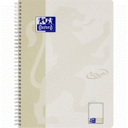 Oxford Touch Collegeblock A4+, 80 Blatt, Punktkariert, SCRIBZEE® komp., Optik Paper®