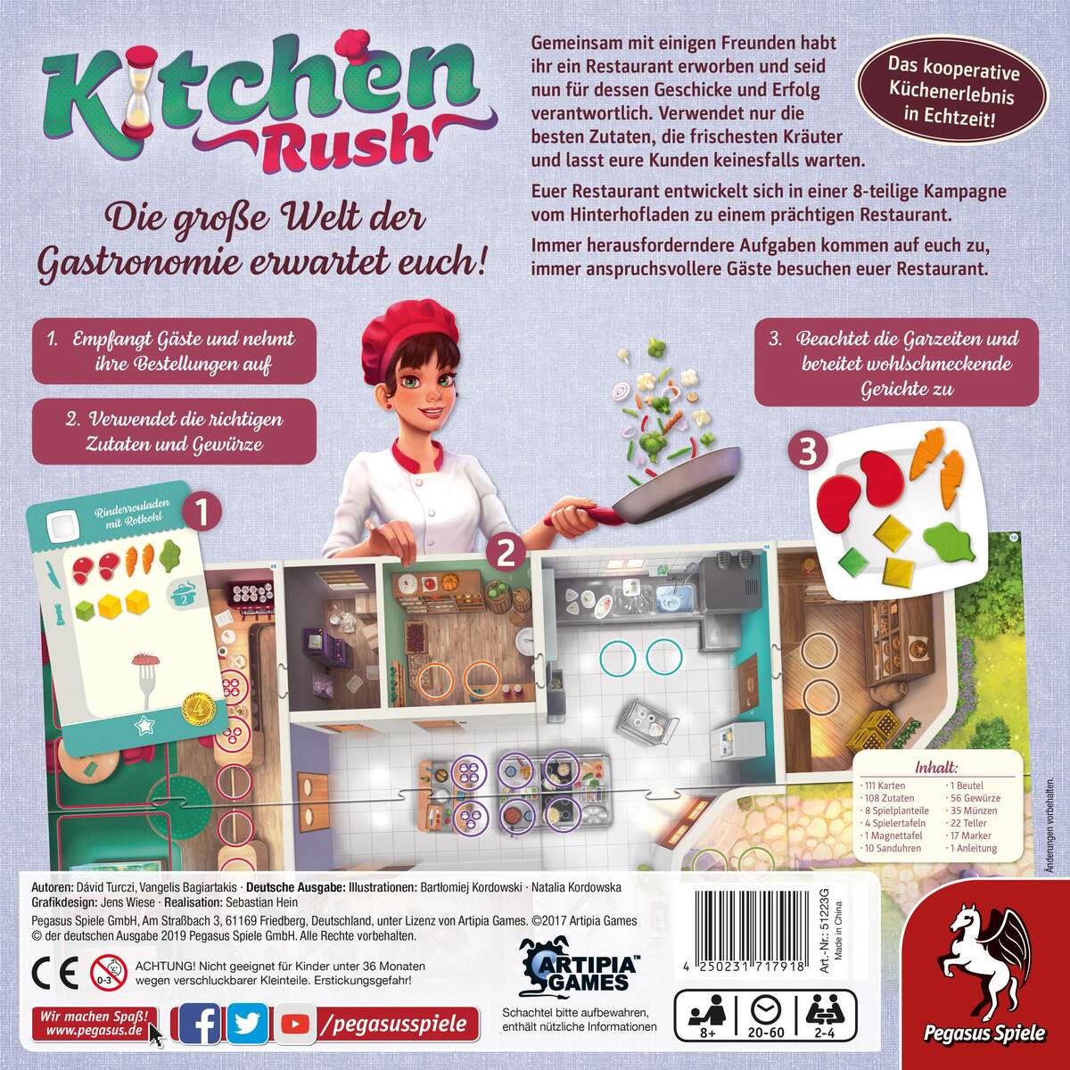 Pegasus Spiele Kitchen Rush