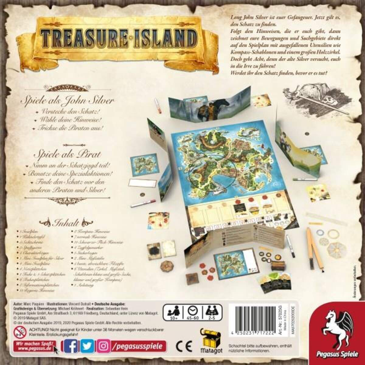 Pegasus Spiele Treasure Island