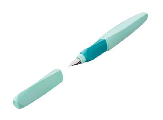 Pelikan Twist® Füller Feder M, Neo Mint, universell für Rechts- und Linkshänder