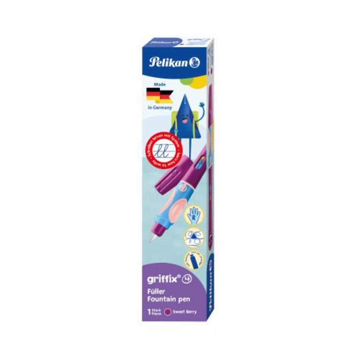 Pelikan griffix® Füllfederhalter für Rechtshänder, Sweet Berry