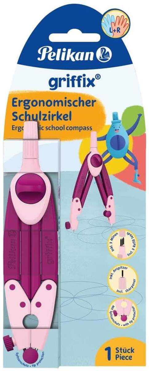 Pelikan griffix® Zirkel Sweetberry mit Spitzenschutz