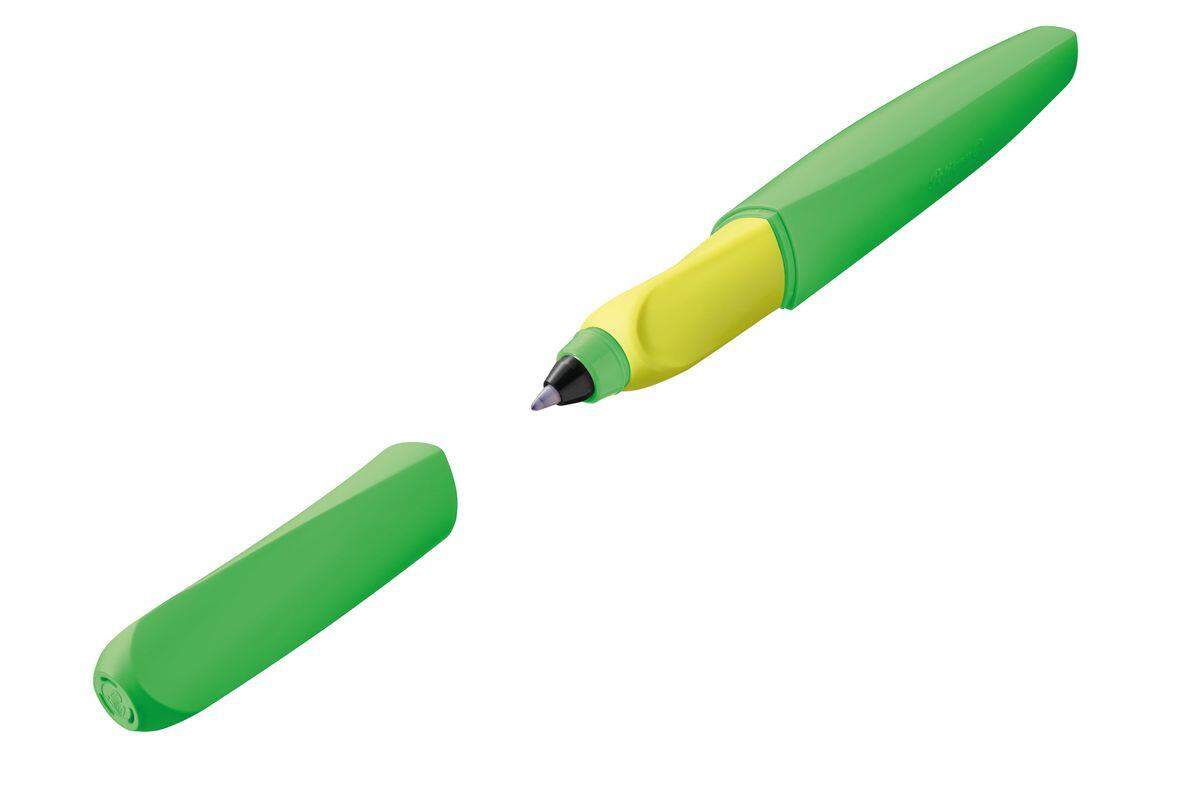 Pelikan Roller Twist, Neon Grün, universell für Rechts- und Linkshänder