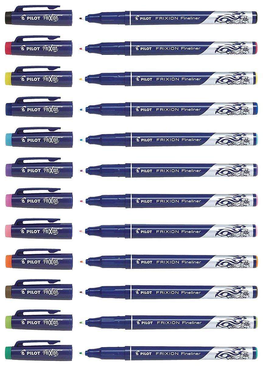 Pilot FriXion Fineliner 1.3 (F) 12er Set