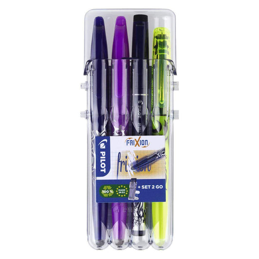 Pilot Set FriXion 2 Go Duo 2x FriXion Ball, 1x FriXion Light, 1 x FriXion Fineliner