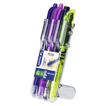 Pilot Set FriXion 2 Go Duo 2x FriXion Ball, 1x FriXion Light, 1 x FriXion Fineliner