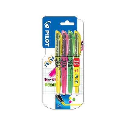 Pilot Textmarker FriXion light, 3er Set + 1 gratis