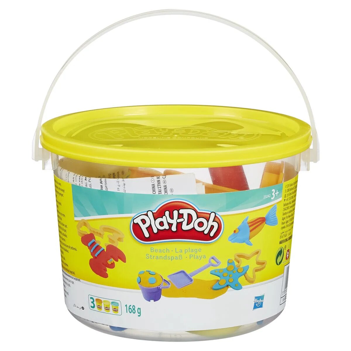 Play-Doh Spaßeimer, 1 Stück, 4-fach sortiert
