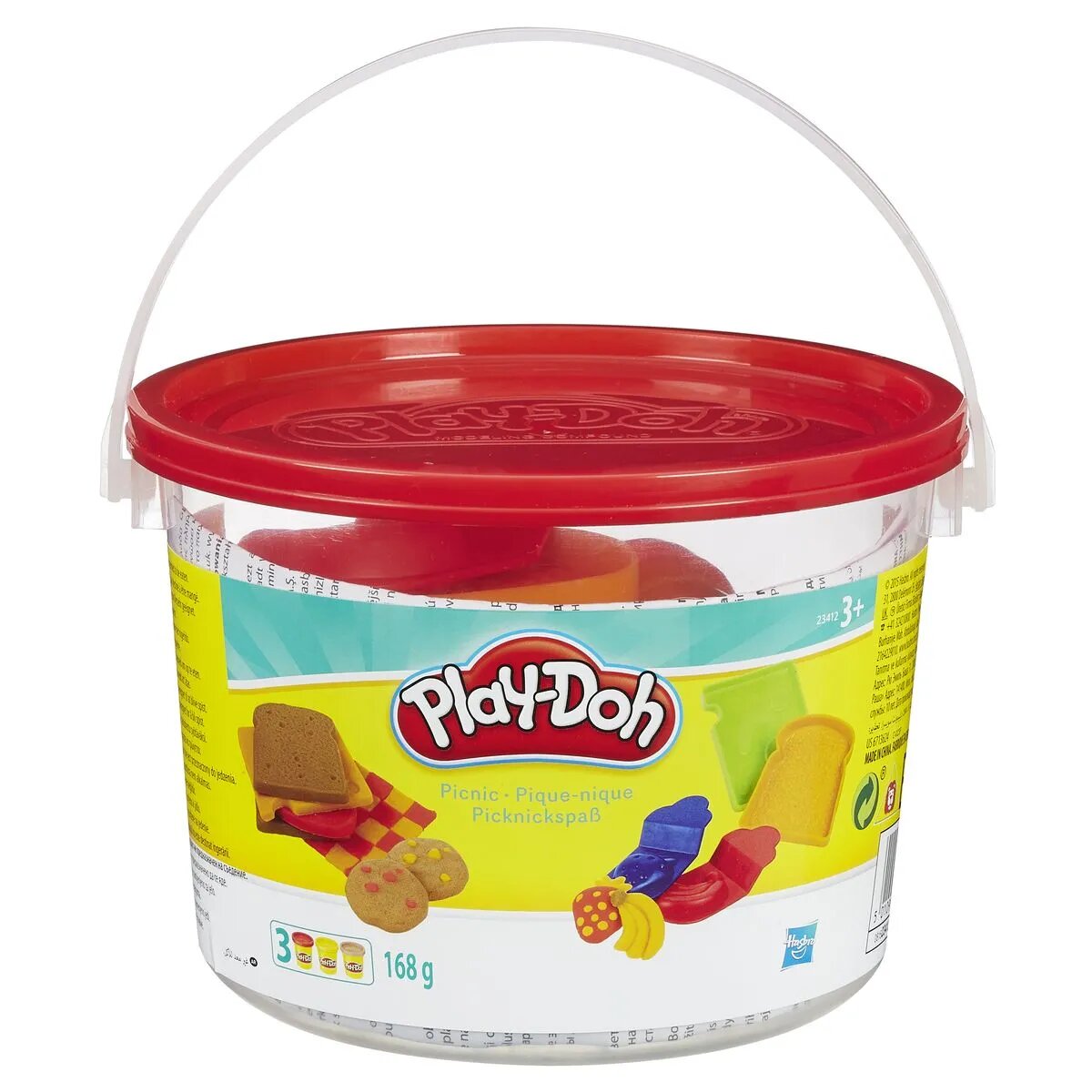 Play-Doh Spaßeimer, 1 Stück, 4-fach sortiert