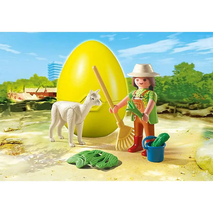 PLAYMOBIL® 4944 Tierpflegerin mit Alpaka (50 Jahre PLAYMOBIL®)