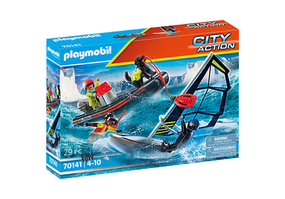 PLAYMOBIL® 70141 City Action  Seenot: Polarsegler-Rettung mit Schlauchboot