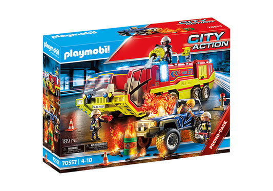 PLAYMOBIL® 70557 City Action Feuerwehreinsatz mit Löschfahrzeug