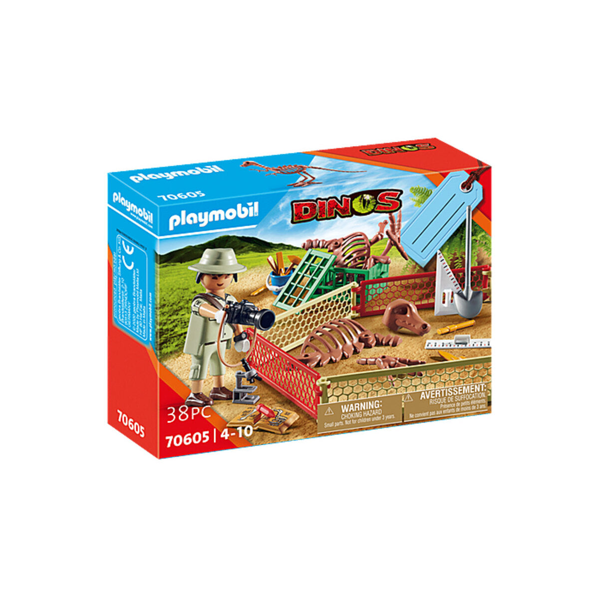 PLAYMOBIL® 70605 Dinos  Geschenkset "Paläontologe"