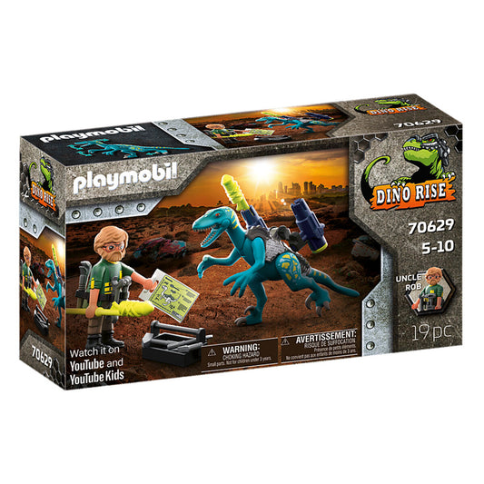 PLAYMOBIL® 70629 Dino Rise Uncle Rob: Aufrüstung zum Kampf