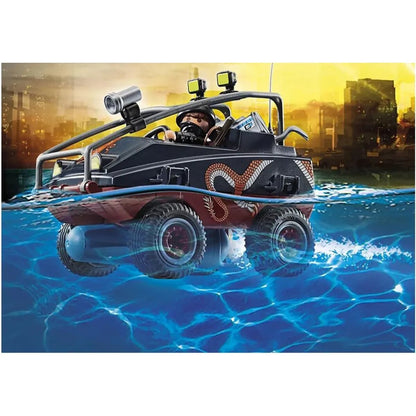 PLAYMOBIL® 70781 City Action - Polizei-Fallschirm: Verfolgung des Amphibien-Fahrzeugs