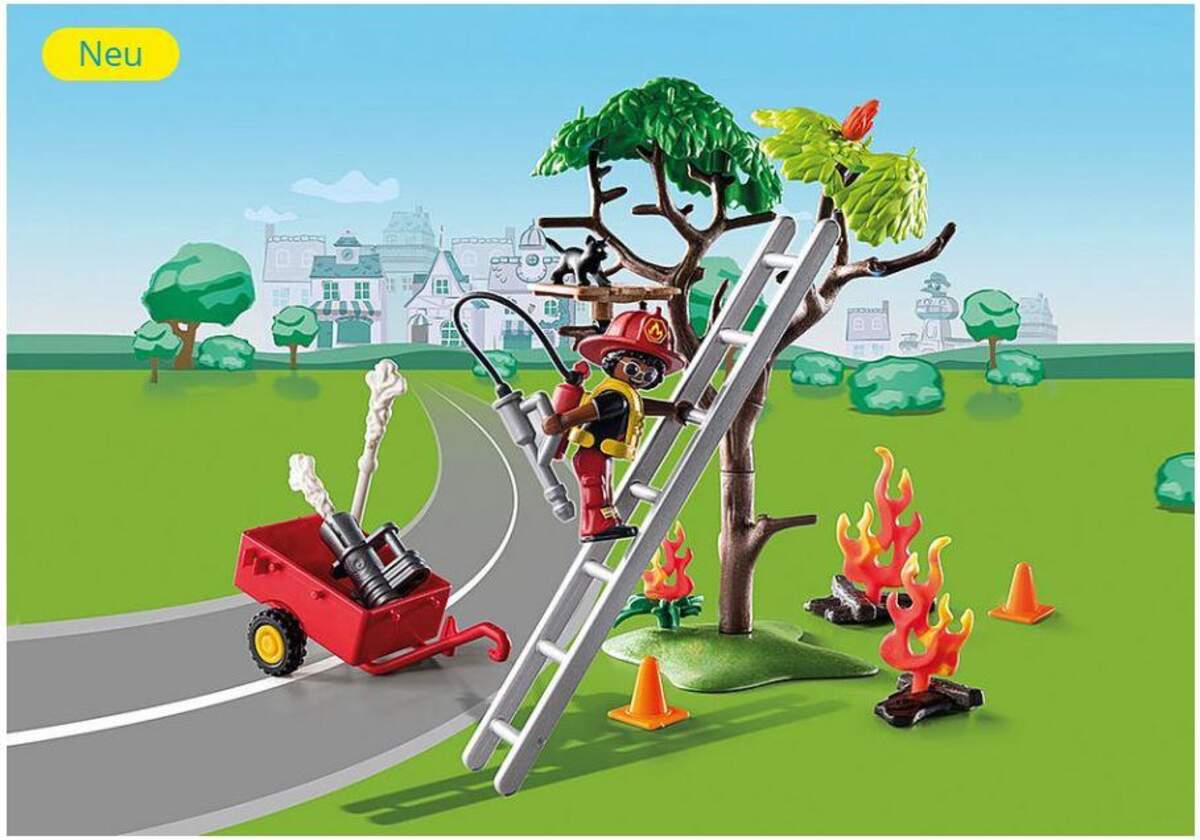 PLAYMOBIL® 70917 DUCK ON CALL - Feuerwehr Action. Rette die Katze!