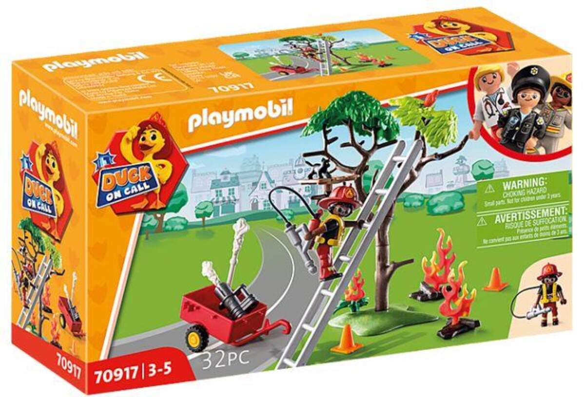 PLAYMOBIL® 70917 DUCK ON CALL - Feuerwehr Action. Rette die Katze!